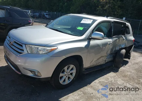 2012 Toyota Highlander Se V6 from USA, damaged, VIN 5TDBK3EH5CS164347